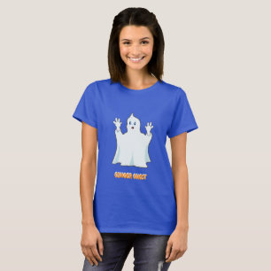 Camiseta Dulce fantasma de jengibre de Halloween