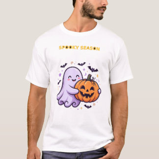Camiseta Dulce Fantasma De La Temporada Espeluznante Y Cala