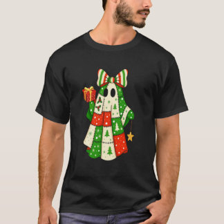 Camiseta Dulce Fantasma De Parche Colorido De Halloween Chr