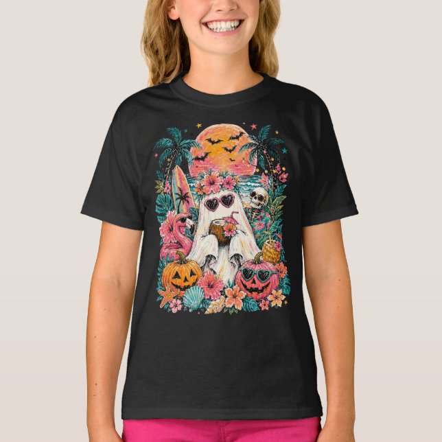 Camiseta Dulce Fantasma de Summerween (Anverso)