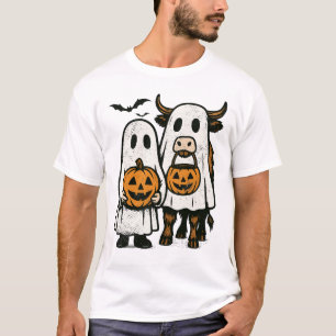 Camiseta Dulce Fantasma de Vaca de las Tierras Altas de Oto