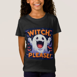 Camiseta Dulce Fantasma Dice Bruja Por Favor Halloween Dive