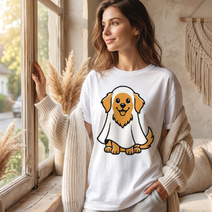 Camiseta Dulce fantasma Golden Retriever Halloween
