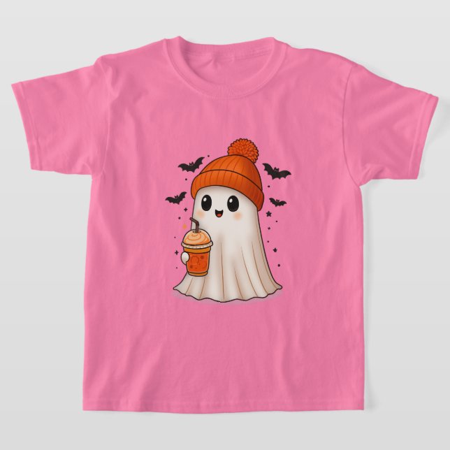 Camiseta Dulce Fantasma Halloween Gorra de diseño para muje (Distribución)