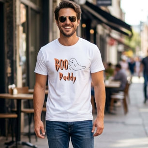 Camiseta Dulce Fantasma Pequeño Boo Papá HalloweenBebé Sho