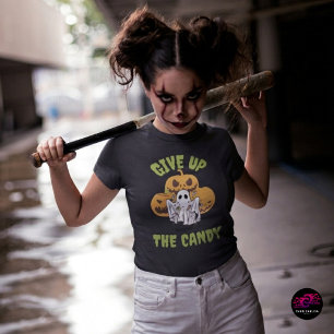 Camiseta Dulce Fantasma Rinde El Caramelo Halloween