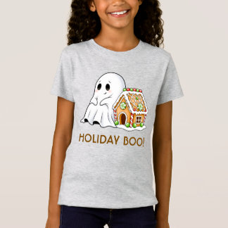 Camiseta Dulce Fantasma y Casa de Pan de Jengibre para Niño