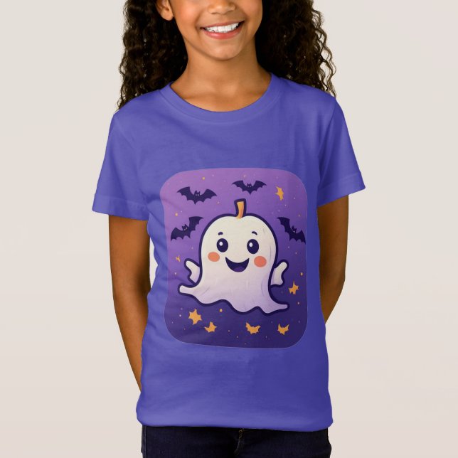 Camiseta Dulce Fantasma Y Jack O Linternas Para Halloween � (Anverso)