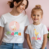 Dulce Fiesta de Bebé de Mamá Gansa Rosa Coqueta