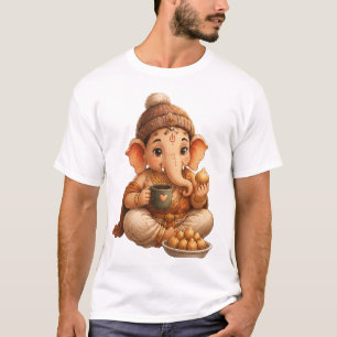 Camiseta Dulce Ganesha Festival Ganesh Chaturthi