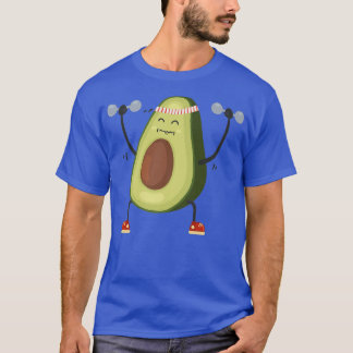 Camiseta Dulce Gimnasio Vegan Aguacate