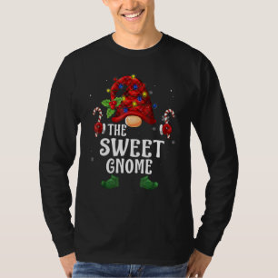 Camiseta Dulce Gnome Buffalo Cuadros A juego Familiar Navid