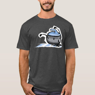 Camiseta Dulce guiño de piedra curling rillando regalo de d