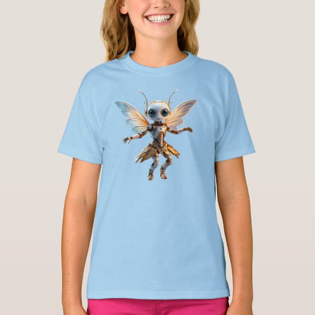 Camiseta Dulce Hada Robot Bailarín Niña Hormiga (Anverso)
