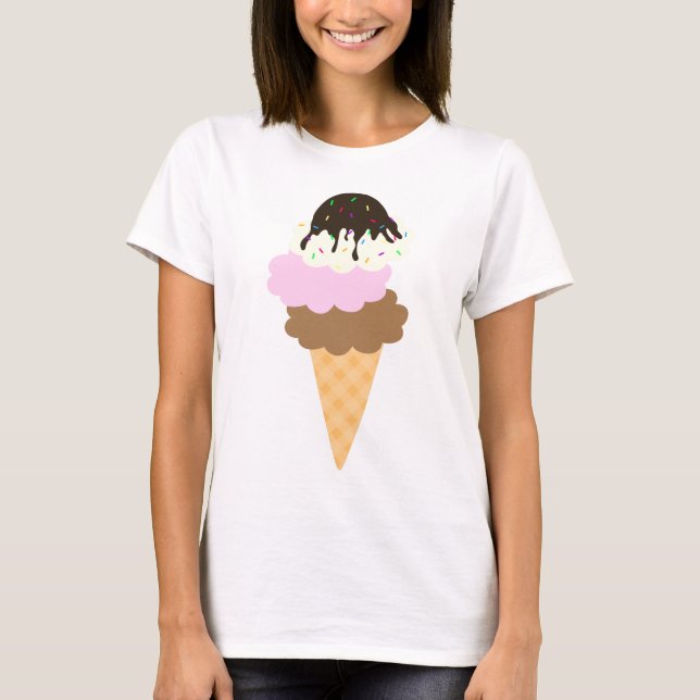 Camiseta Dulce helado (Anverso)