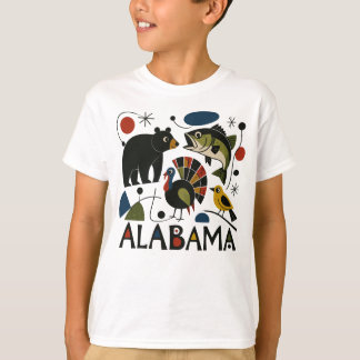 Camiseta Dulce Hogar Alabama Arte Folclórico