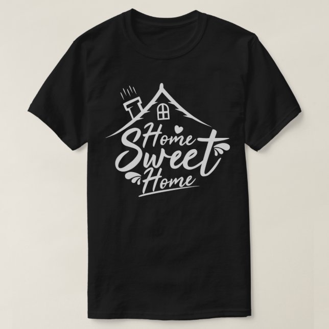 Camiseta Dulce Hogar Propietario de la Casa Cuta Diseño de  (Diseño del anverso)