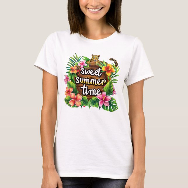 Camiseta Dulce hora de verano (Anverso)