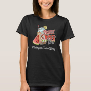 Camiseta Dulce Hora De Verano Feliz El Último Día Del Niño