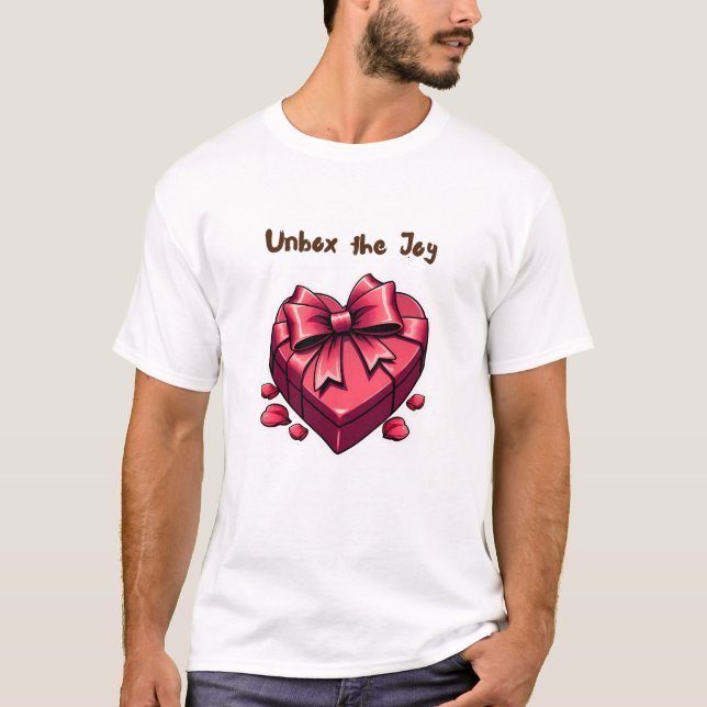 Camiseta Dulce indulgencia: caja de ropa de chocolate Colec (Anverso)