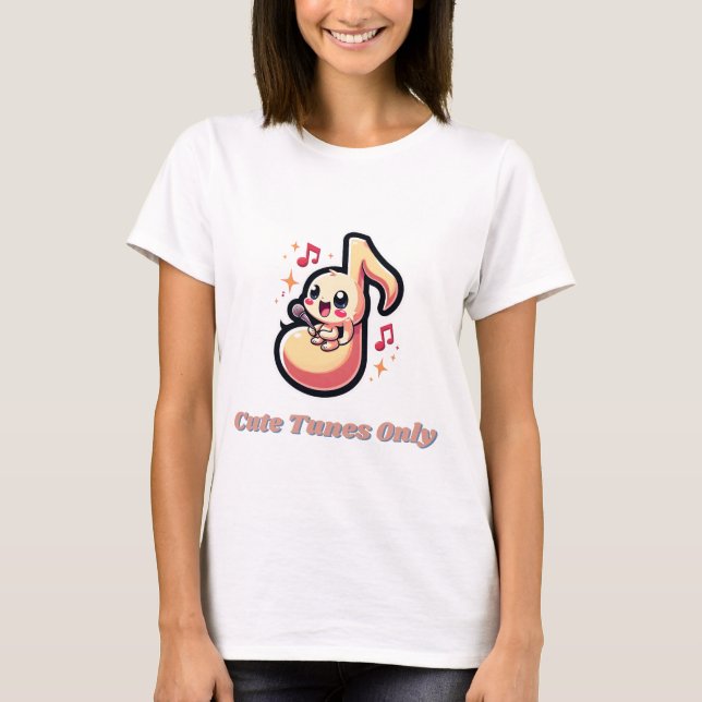 Camiseta Dulce Melody Vibes lindo y lúdico para Mu (Anverso)