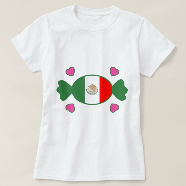 Camiseta Dulce mexicano (Diseño del anverso)