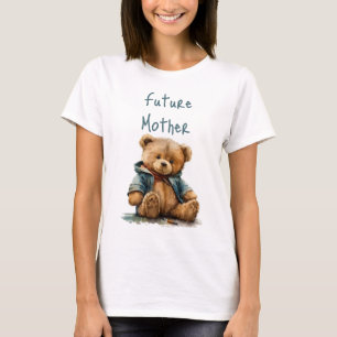 Camiseta Dulce morena morena morena osito Baby Shower