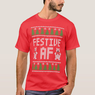 Camiseta Dulce Navidades feos de AF festivo