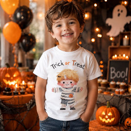 Camiseta Dulce Niño Momia Halloween Truco o Trato