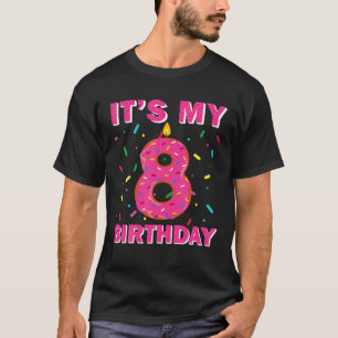 Camiseta Dulce niño, no es mi octavo cumpleaños, 8 años