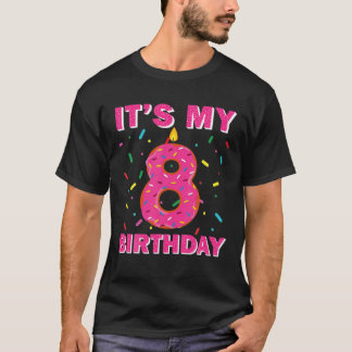 Camiseta Dulce niño, no es mi octavo cumpleaños, 8 años