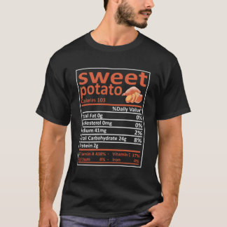 Camiseta Dulce nutrición de la patata de la familia coincid