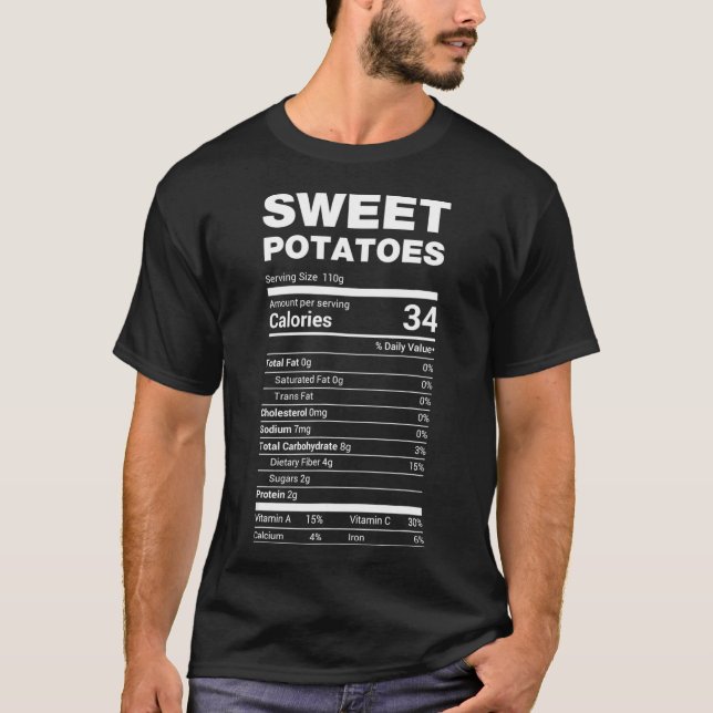 Camiseta Dulce Nutrición de Papa Graciosa Coincidencia pere (Anverso)