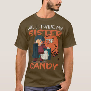 Camiseta Dulce o amargo cambiaré a mi hermana por dulces 15