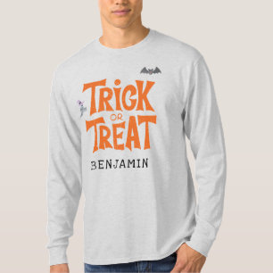 Camiseta Dulce o Truco Disfraz de Halloween para Familias