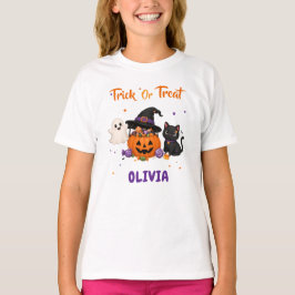 Camiseta Dulce o Truco Favor de Fiesta de Halloween Regalo