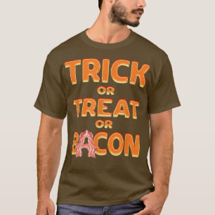 Camiseta Dulce o truco o Fiesta de Bacon Halloween obsesion