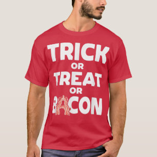 Camiseta Dulce o truco o Fiesta de Bacon Halloween obsesion