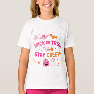 Camiseta Dulce o Truco o Trata Quédate con Halloween Espelu