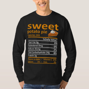 Camiseta Dulce papa pie Nutrición Alimentos Graciosa de Acc