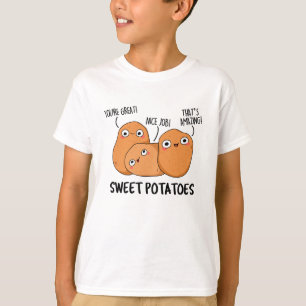 Camiseta Dulce papas Divertido bollo de comida