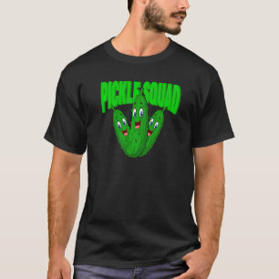 Camiseta Dulce Pepino Encurtido Vegano Equipo de Encurtidos