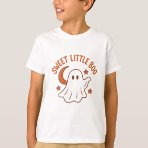 Camiseta Dulce Pequeño Boo Bebé Fantasma Lindo Halloween Ni