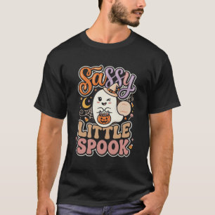 Camiseta Dulce pequeño fantasma descarado de Halloween
