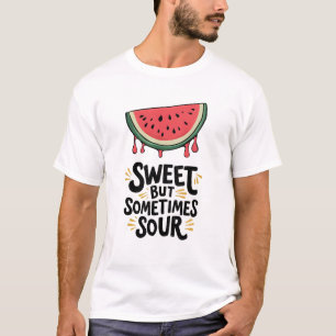 Camiseta Dulce Pero A Veces Aguja Aguda