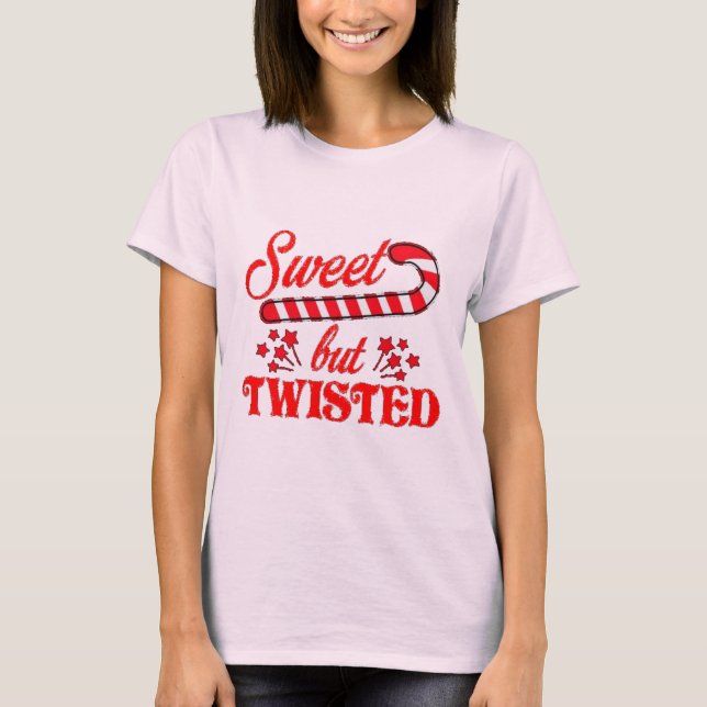 Camiseta Dulce pero retorcido (Anverso)
