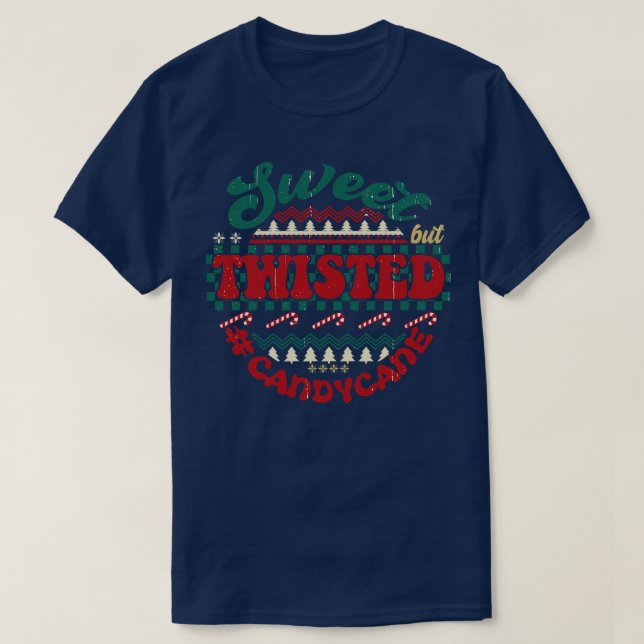 Camiseta Dulce pero retorcido 1 (Diseño del anverso)