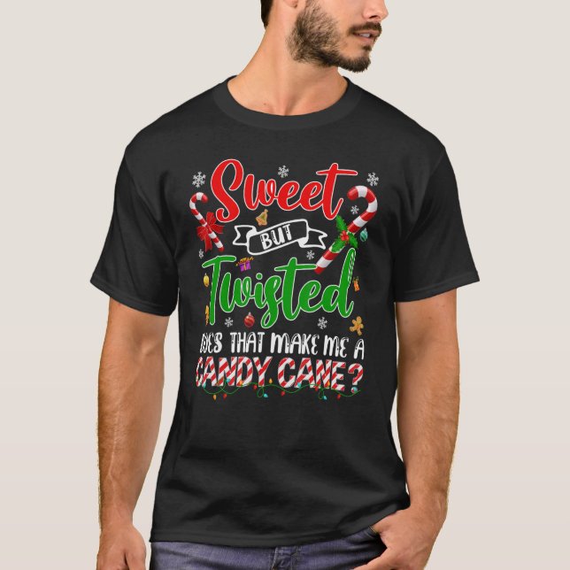 Camiseta Dulce Pero Twisted, ¿Eso Me Hace Un Cañón De Candy (Anverso)