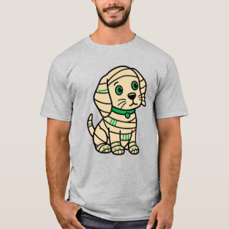 Camiseta Dulce Perrito Momia Halloween Cachorro Vendas Pega