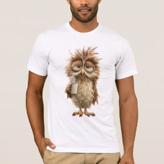 Camiseta Dulce Personaje de Dibujos Animados Soñoliento | A